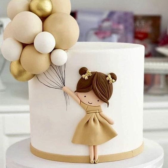 Ballon girls Cake All Products vendor-unknown CAKE N CHILL DUBAI